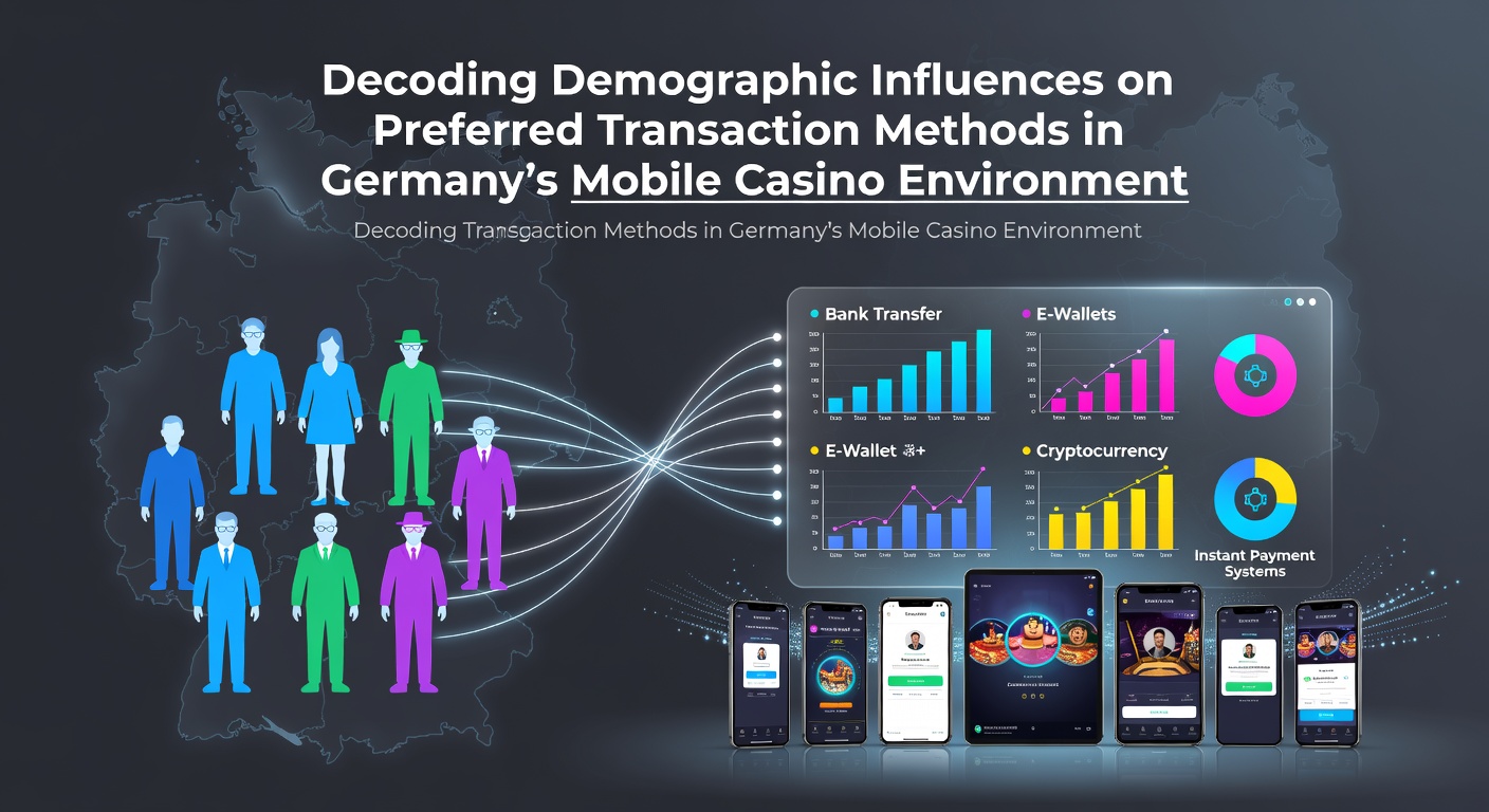 Demografische Analyse von Zahlungsmethoden in mobilen Casinos Deutschlands