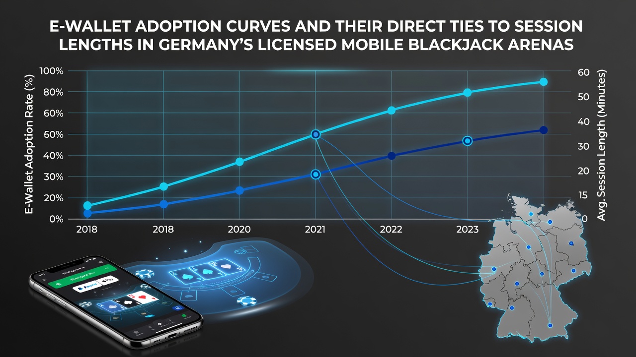 Visualisierung der E-Wallet-Adoptionskurven in deutschen mobilen Blackjack-Plattformen