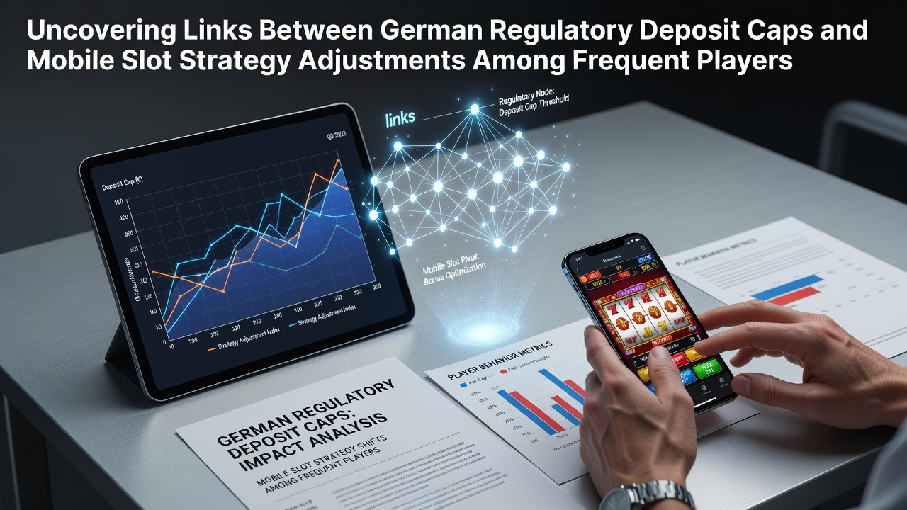 Grafik zu deutschen Einzahlungsgrenzen und mobilen Spielanpassungen